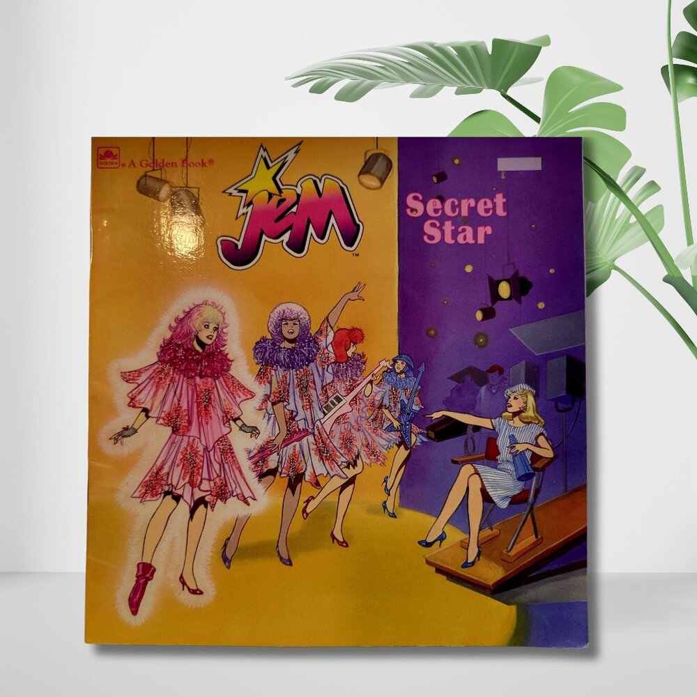Jem Secret Star 1986 Book